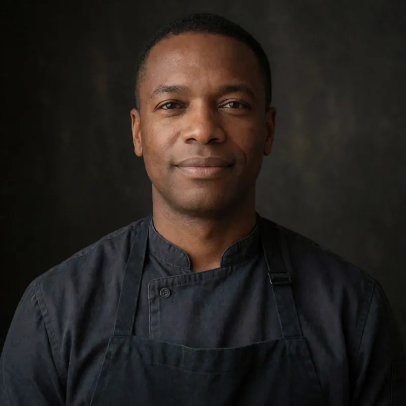 Marcus Obi, Head chef at Woodside Table